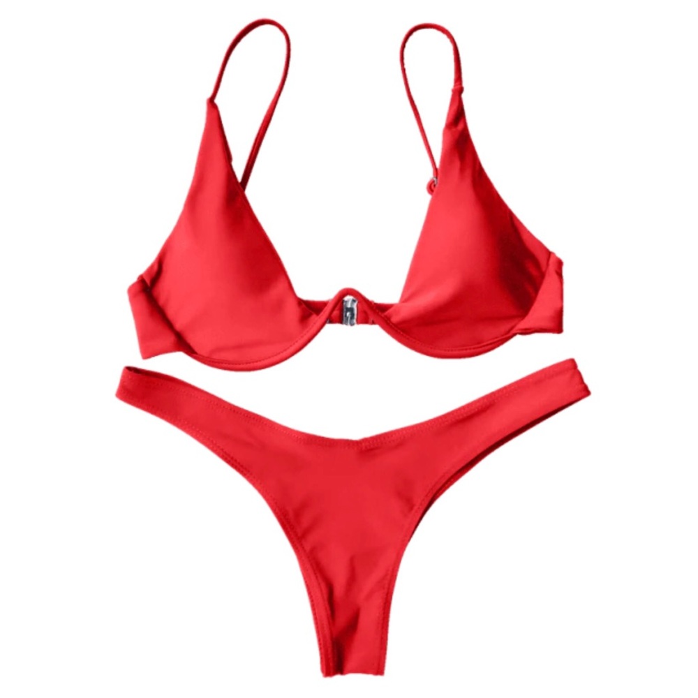 ❤️Fire Red Bikini❤️ - Picture 2 of 5